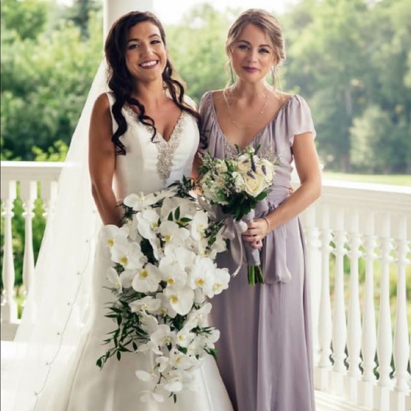 Joanna August Lolo V Neck Ruffle Wrap Dress - Picture 3 of 4